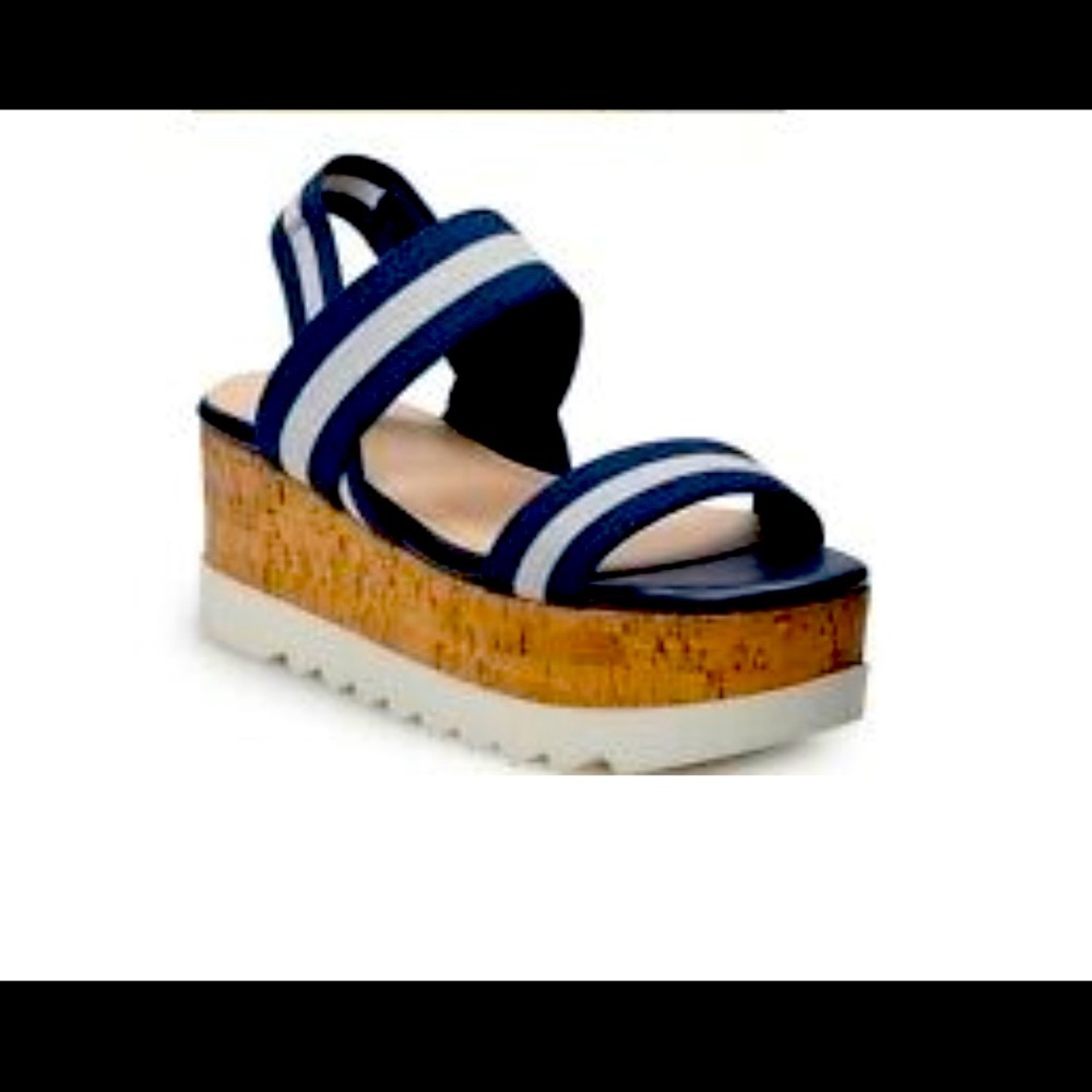 Madden Girl Espadrille Platform Cork Sandals